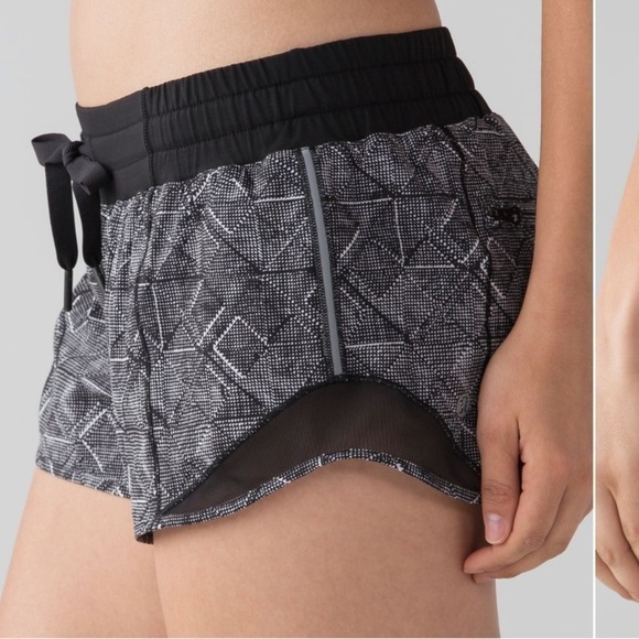 lululemon athletica Pants - Lululemon Hotty Hot Short (2.5" )
Formation Alpine White Black / Black